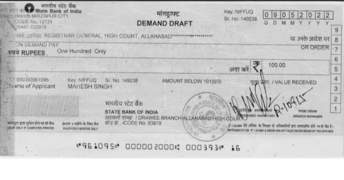 SBI Demand Draft Charges Calculator DD Charges for Amount