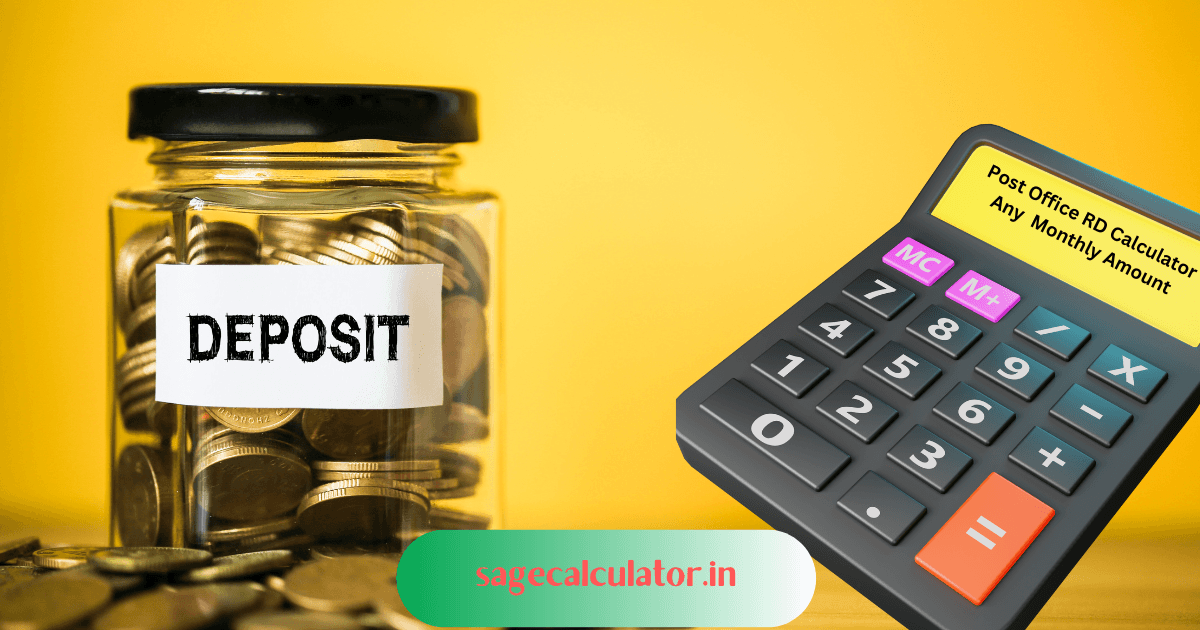 Post office rd maturity amount 2024